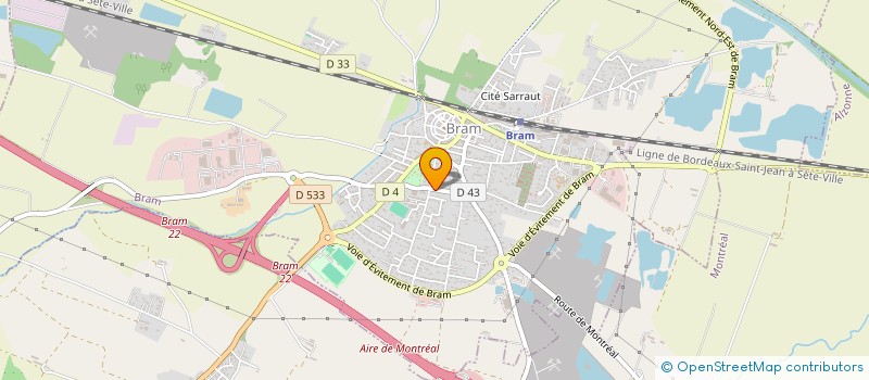 localisation de l'entreprise EURL H.C.J.M.  BRAM