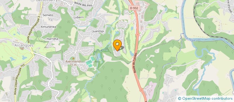 localisation de l'entreprise EURL H. ORTHO  BASSUSSARRY