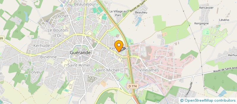 localisation de l'entreprise EURL HABER  GUERANDE