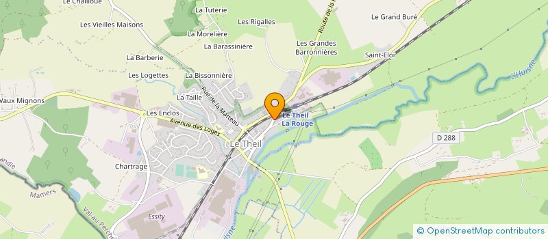 localisation de l'entreprise EURL HAINCOURT BERTRAND à VAL-AU-PERCHE