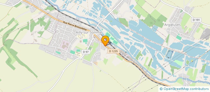 localisation de l'entreprise EURL HAIR DE BEAUTE  AILLY-SUR-SOMME