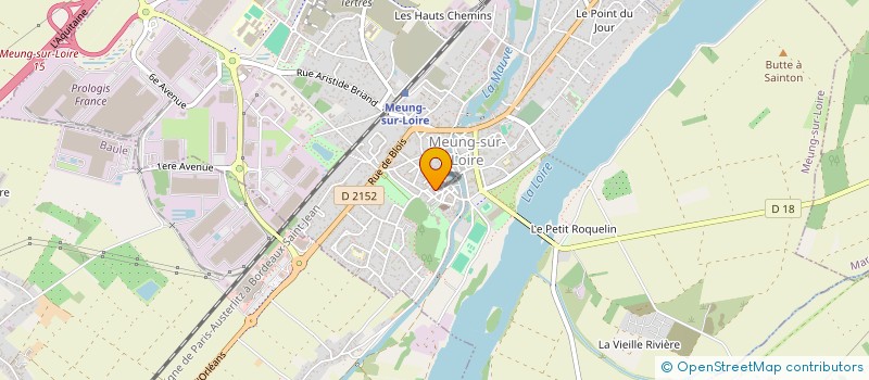 localisation de l'entreprise EURL HARPES DEREVITSKY à MEUNG-SUR-LOIRE