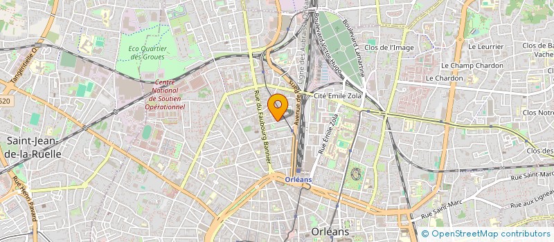 localisation de l'entreprise EURL HARVAUX à ORLEANS