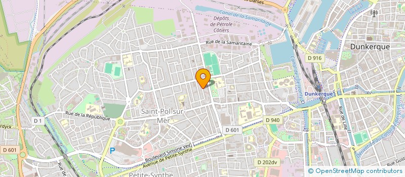 localisation de l'entreprise EURL HE POURQUOI PAS à DUNKERQUE