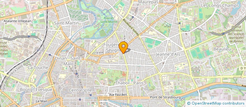 localisation de l'entreprise EURL HEDGE CONSULTING à RENNES