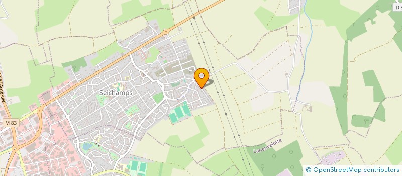 localisation de l'entreprise EURL HELLEBORE  SEICHAMPS