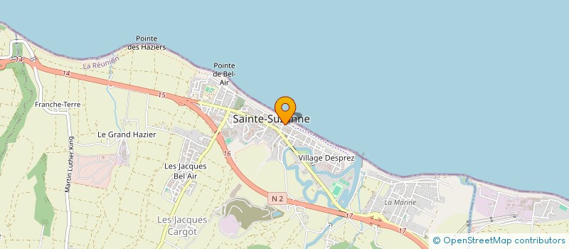 localisation de l'entreprise EURL HEMISFLEUR à SAINTE-SUZANNE