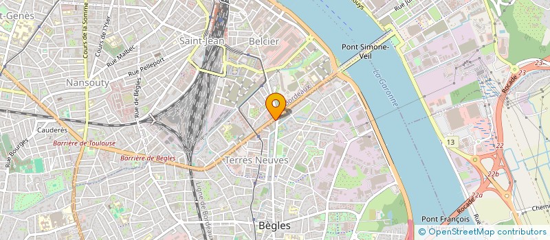 localisation de l'entreprise EURL HEMON à BEGLES