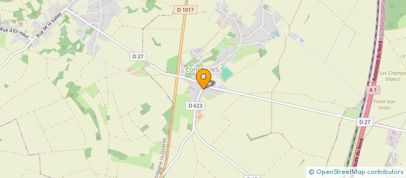 localisation de l'entreprise EURL HENRI-BERNARD OUTURQUIN  CONCHY-LES-POTS