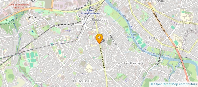 localisation de l'entreprise EURL HENRI IV à REZE