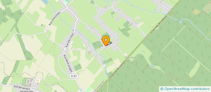 localisation de l'entreprise EURL HENRY ANDRE  GOMMEGNIES