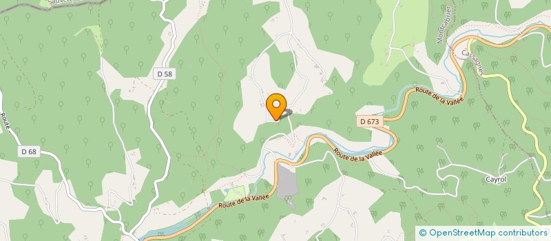 localisation de l'entreprise EURL HERAULT  MONTCABRIER