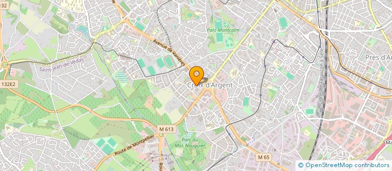 localisation de l'entreprise EURL HERMES à MONTPELLIER