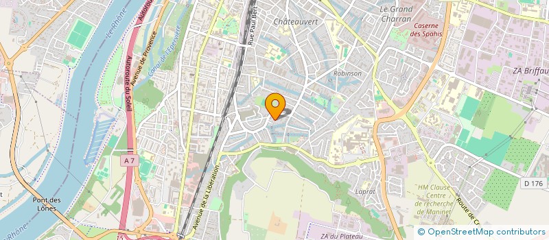 localisation de l'entreprise EURL HERNANDEZ  VALENCE