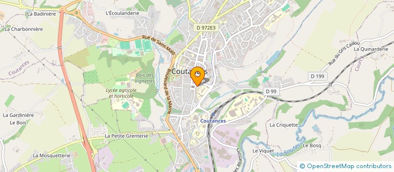 localisation de l'entreprise EURL HEROT  COUTANCES