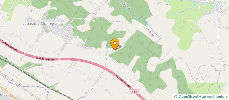 localisation de l'entreprise EURL HERVE BALDOUREAUX  DENGUIN