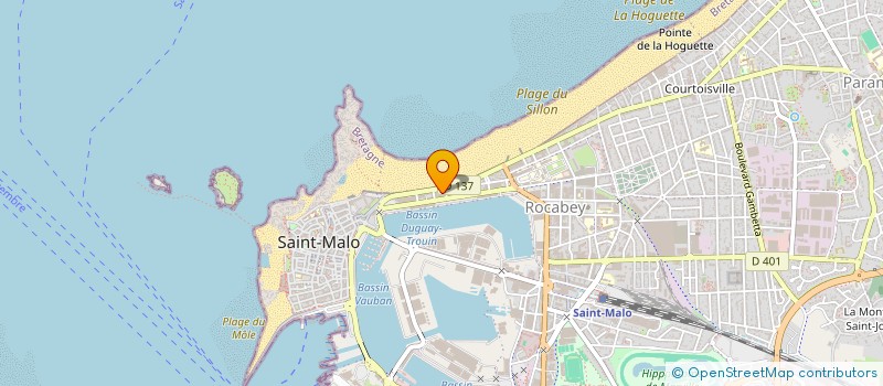 localisation de l'entreprise EURL HERVE DAVID EXPERTISES  SAINT-MALO