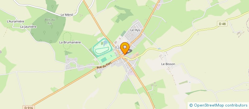 localisation de l'entreprise EURL HERVE SERVICES à RANES