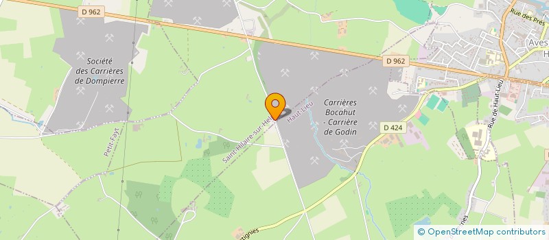 localisation de l'entreprise EURL HOLDING AB2 à SAINT-HILAIRE-SUR-HELPE