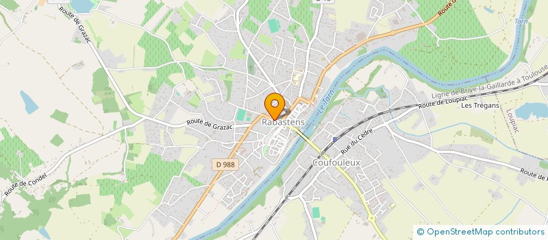 localisation de l'entreprise EURL HOLDING AMALRIC  COUFOULEUX