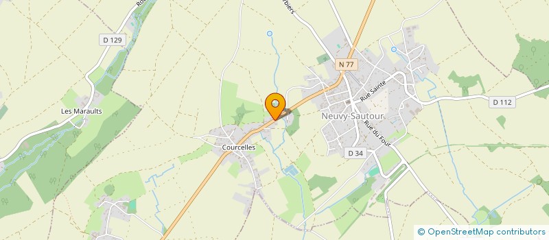 localisation de l'entreprise EURL HOLLERTT PASCAL  NEUVY-SAUTOUR