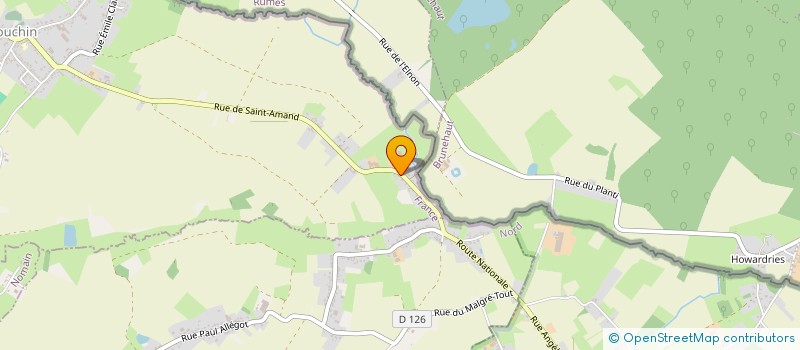 localisation de l'entreprise EURL HOME A TOUT FAIRE  MOUCHIN