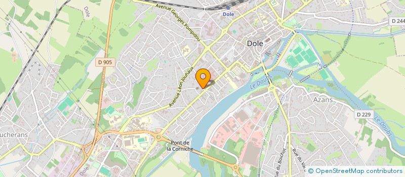 localisation de l'entreprise EURL HOME-AGE à DOLE
