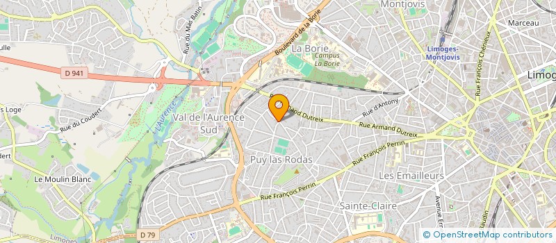 localisation de l'entreprise EURL HOME BAT SERVICES à LIMOGES