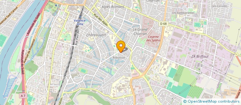 localisation de l'entreprise EURL HOME INFO  VALENCE