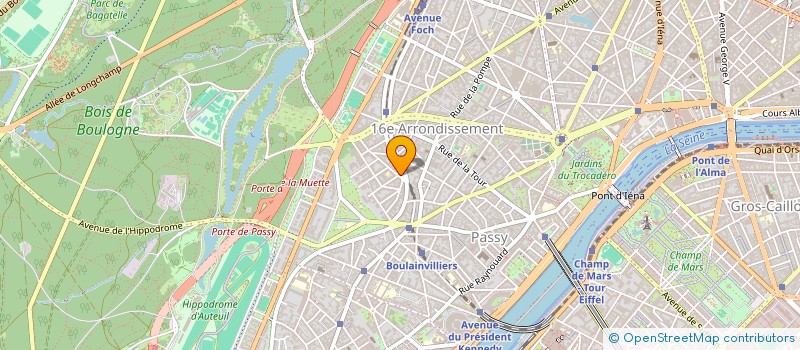 localisation de l'entreprise EURL HOME LUX  PARIS