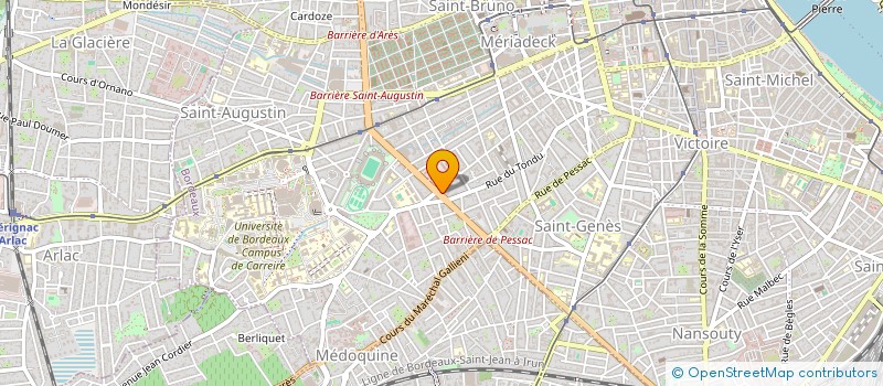 localisation de l'entreprise EURL HONG KONG à BORDEAUX