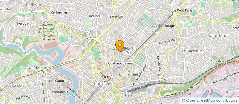 localisation de l'entreprise EURL HOPIZEE à BREST
