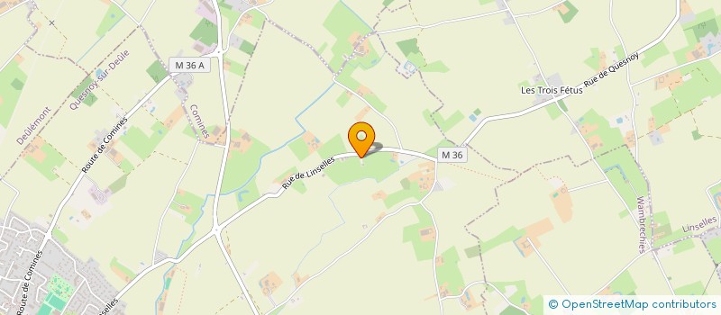 localisation de l'entreprise EURL HORIZON à QUESNOY-SUR-DEULE