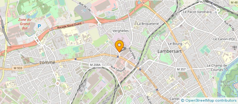localisation de l'entreprise EURL HOTOIS à LILLE