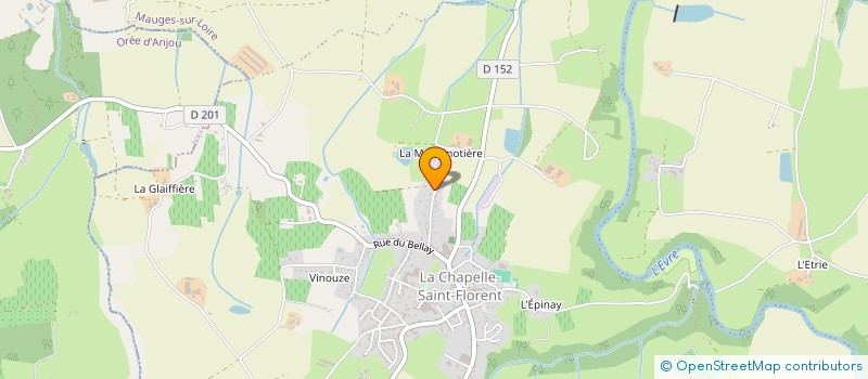 localisation de l'entreprise EURL HOUSSAIS JACKY à MAUGES-SUR-LOIRE