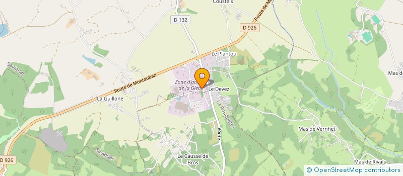 localisation de l'entreprise EURL I 2 R FACADES  SAVIGNAC