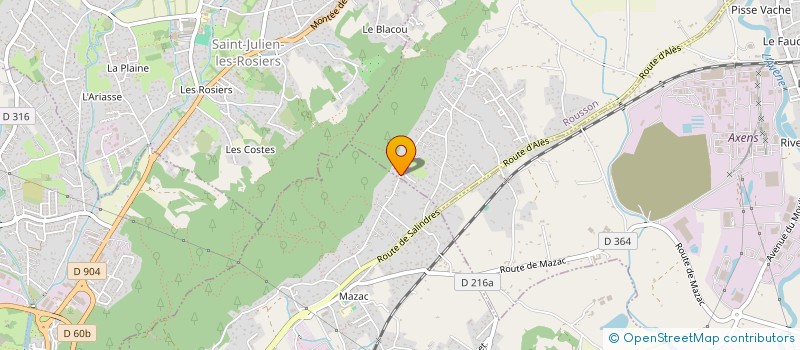 localisation de l'entreprise EURL IGM à SALINDRES