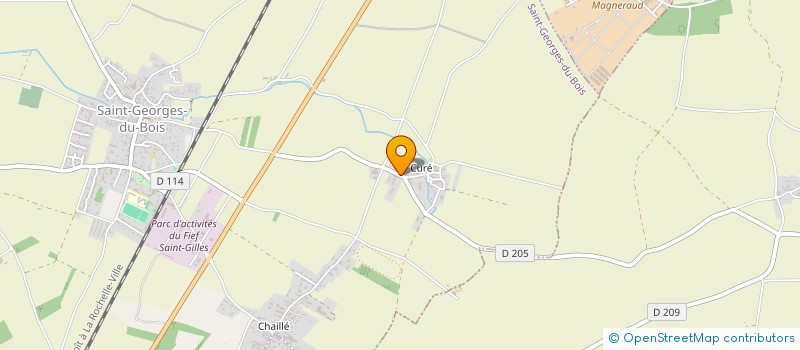 localisation de l'entreprise EURL IKA  SAINT-GEORGES-DU-BOIS