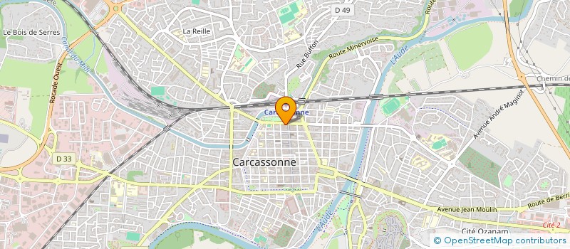 localisation de l'entreprise EURL IMANE 11  CARCASSONNE