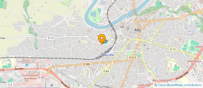 localisation de l'entreprise EURL IMMO GUALANO à ALBI