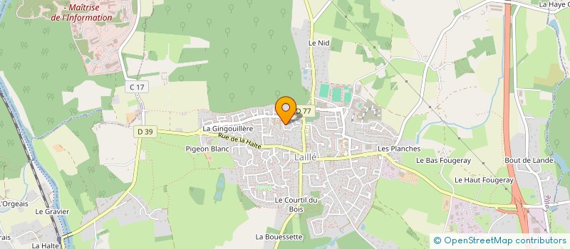 localisation de l'entreprise EURL IMMOBILIER OLF  BRUZ