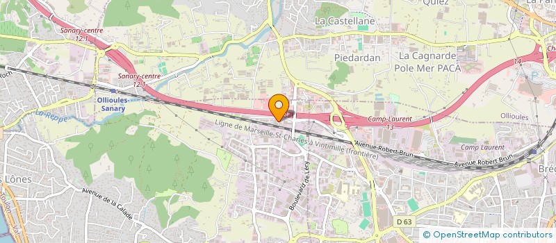 localisation de l'entreprise EURL IMPERATO à SIX-FOURS-LES-PLAGES