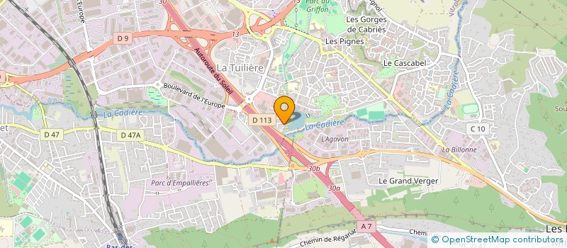 localisation de l'entreprise EURL IMPRIMERIE RENAISSANCE à VITROLLES