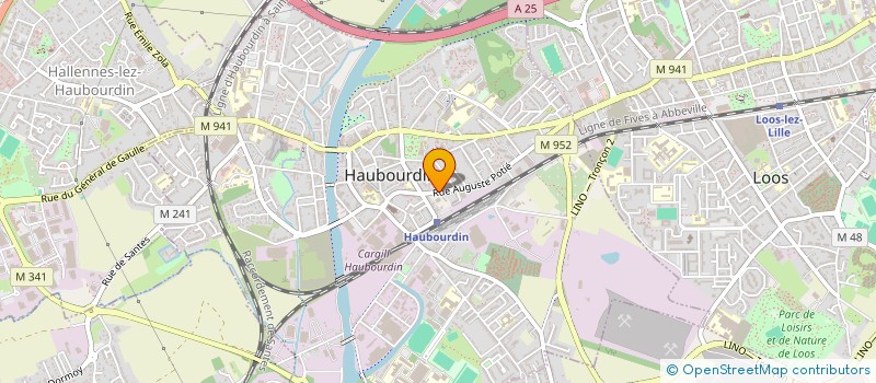 localisation de l'entreprise EURL IMS (IMMO MULTI SERVICES) à HAUBOURDIN