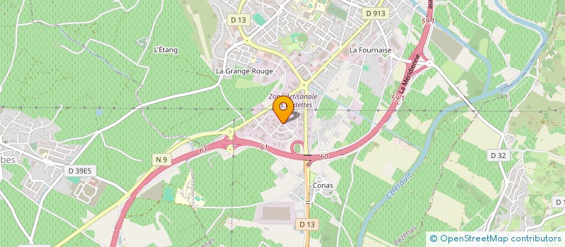 localisation de l'entreprise EURL INDONESIENNE à PEZENAS