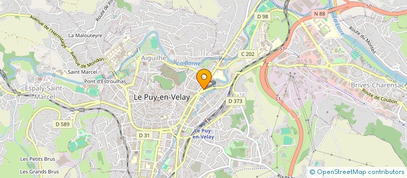 localisation de l'entreprise EURL INFERNOS  LE PUY-EN-VELAY