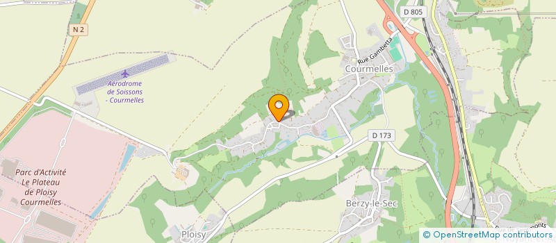 localisation de l'entreprise EURL INSTALL'  COURMELLES