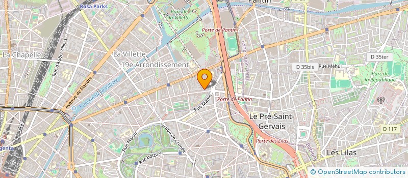 localisation de l'entreprise EURL INSTITUT DE LA MER  PARIS