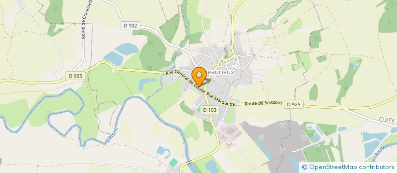 localisation de l'entreprise EURL INTER HAIR à BEAURIEUX