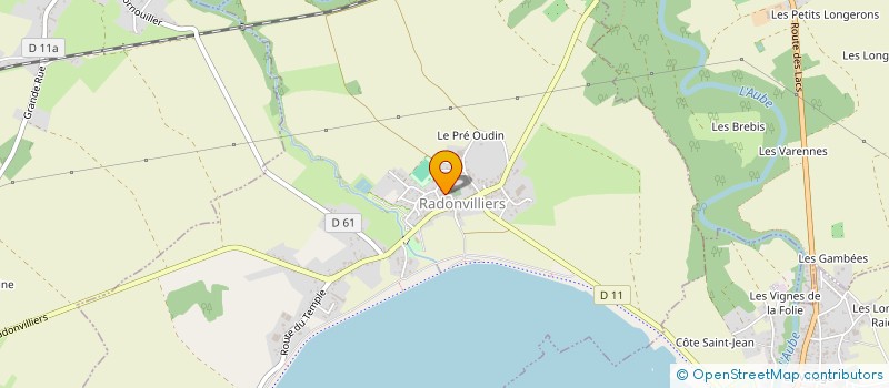 localisation de l'entreprise EURL INTER10  MAIZIERES-LES-BRIENNE